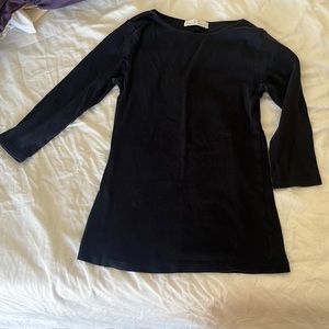 Zara black blouse (3/4 sleeves) small